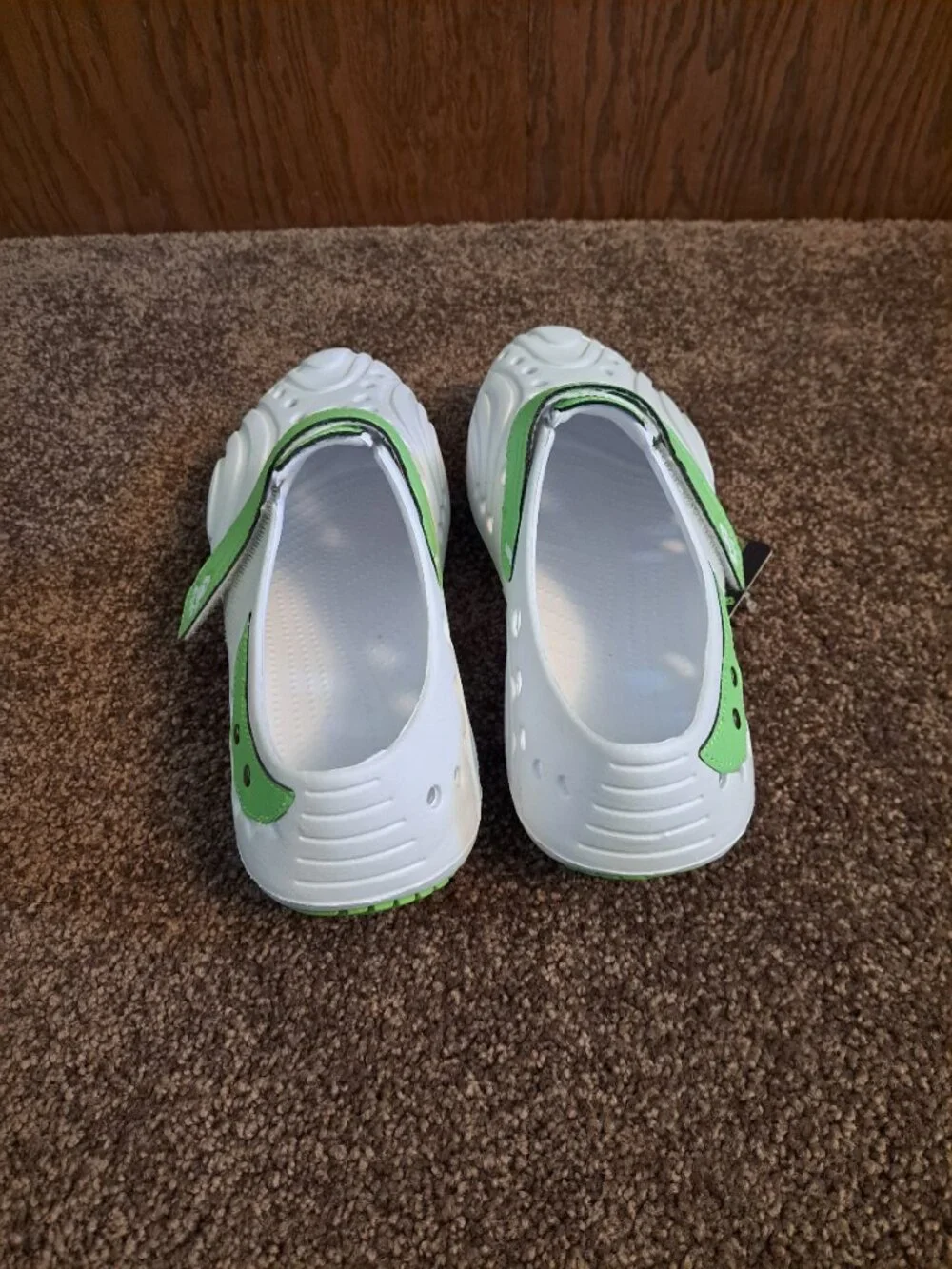 NWT Dawgs Golf Spirit Shoes - Womens White/Lime Green